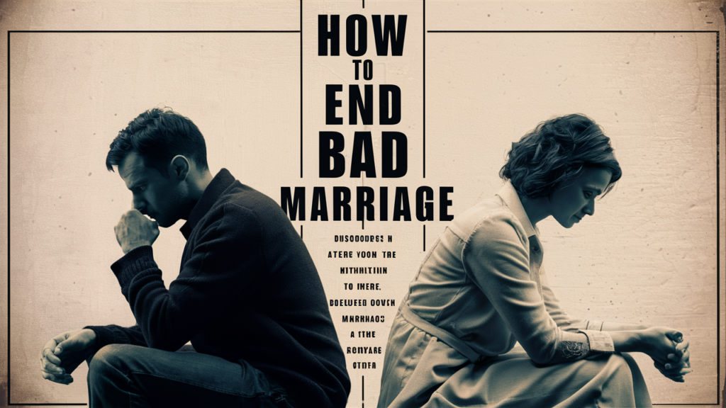 End a Bad Marriage