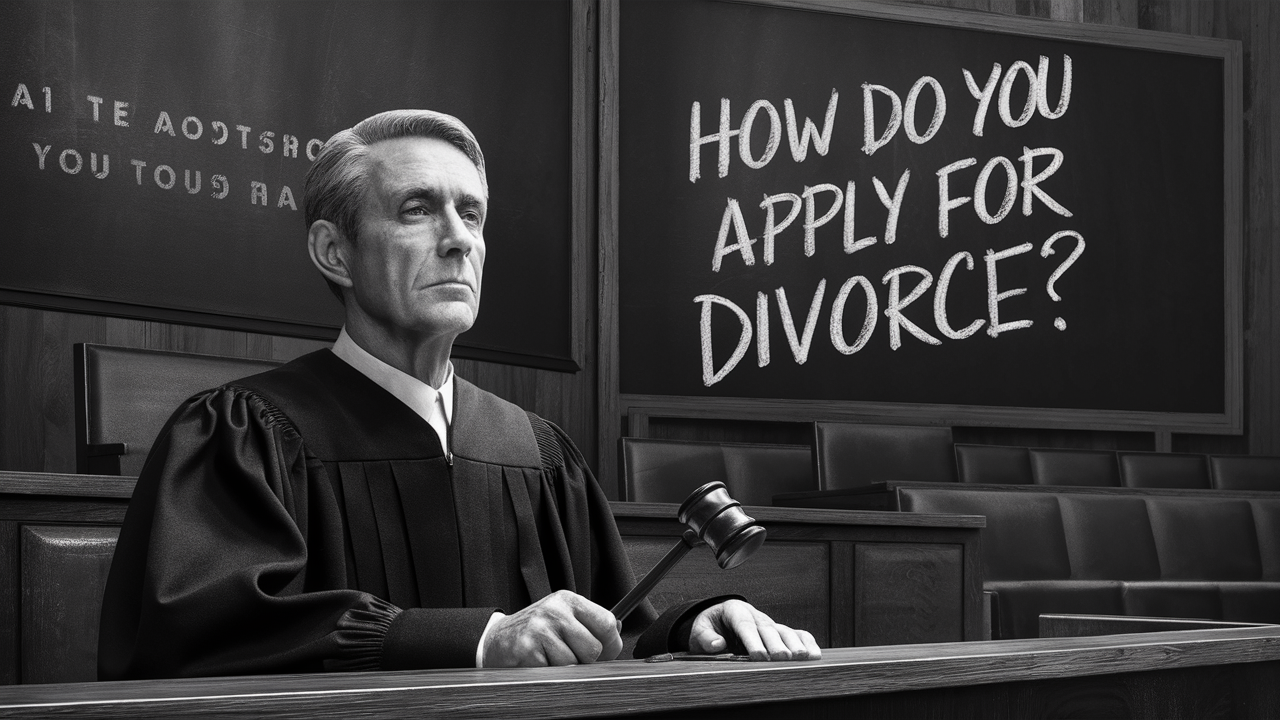 HOW DO YOU APPLY FOR DIVORCE