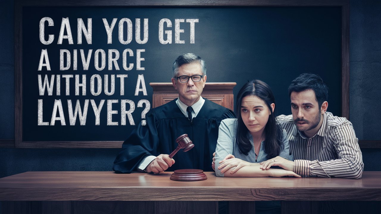 Can You Get a Divorce Without a Lawyer?