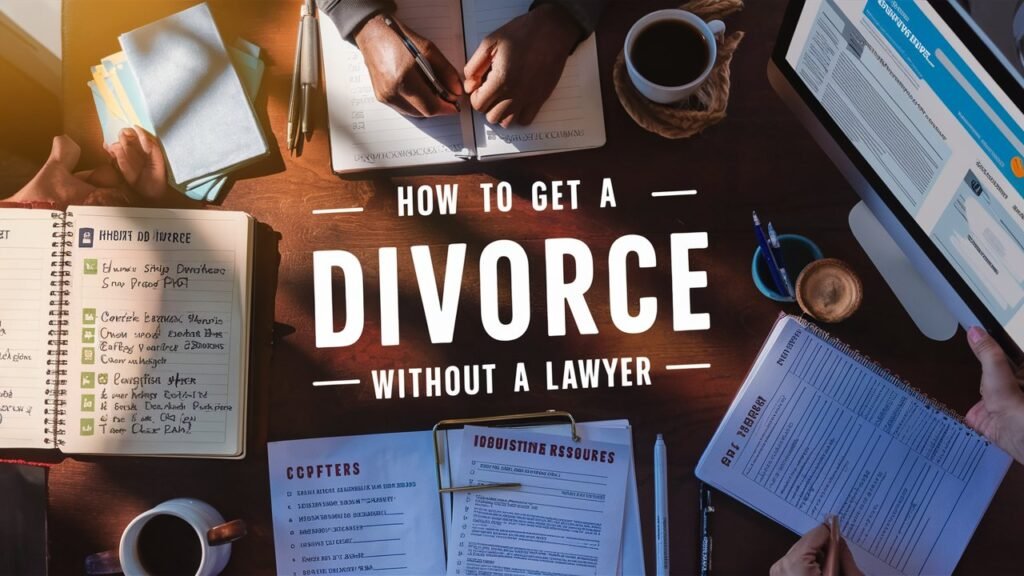 how to get a divorce without a lawyer